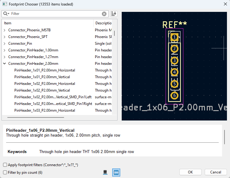 Does KiCad no longer support THT footprints for home soldering of pin