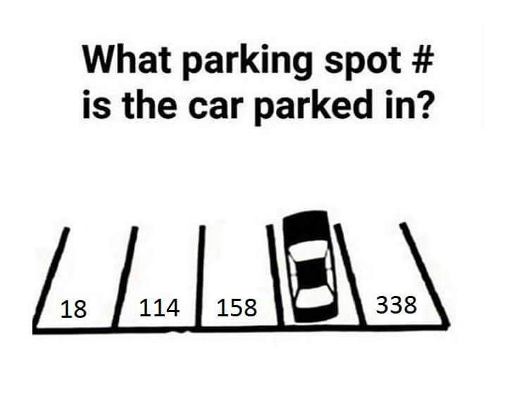 number sequence Parking Lot Puzzle Puzzling Stack Exchange