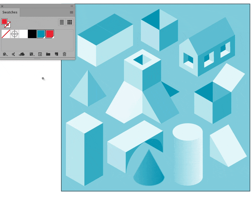 How do I change color but keep tint in illustrator? Graphic Design