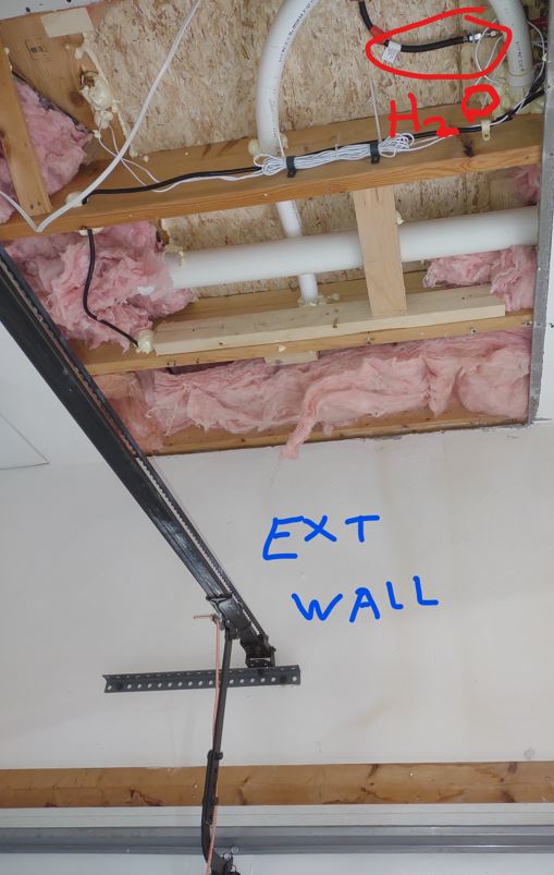 plumbing Best insulation for water pipes in garage ceiling? Home