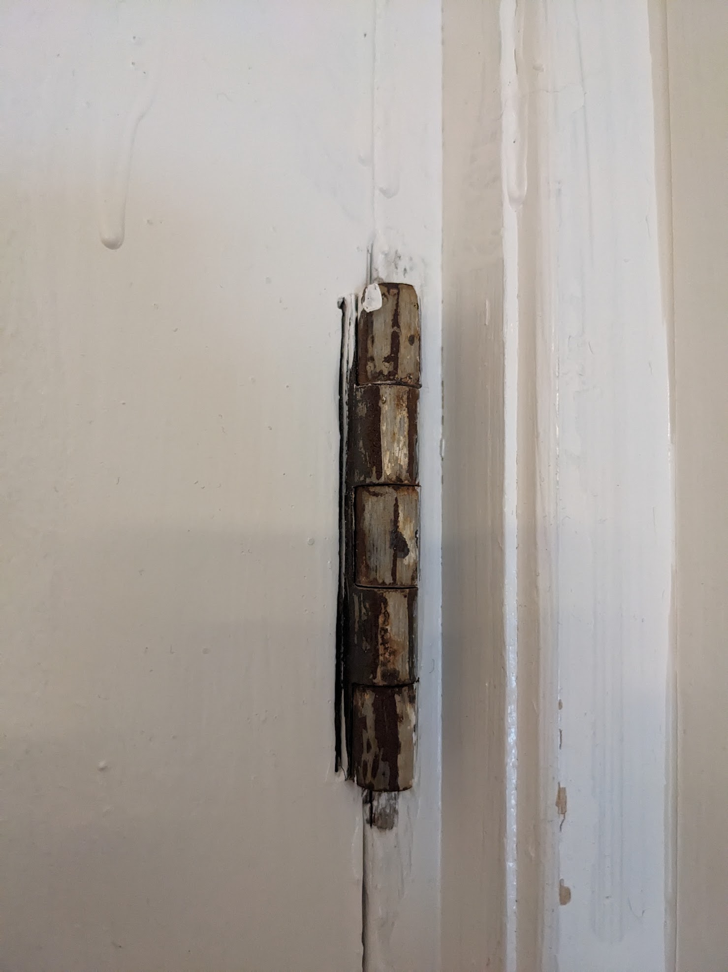 doors - How should I lubricate a hinge that does not have a removable