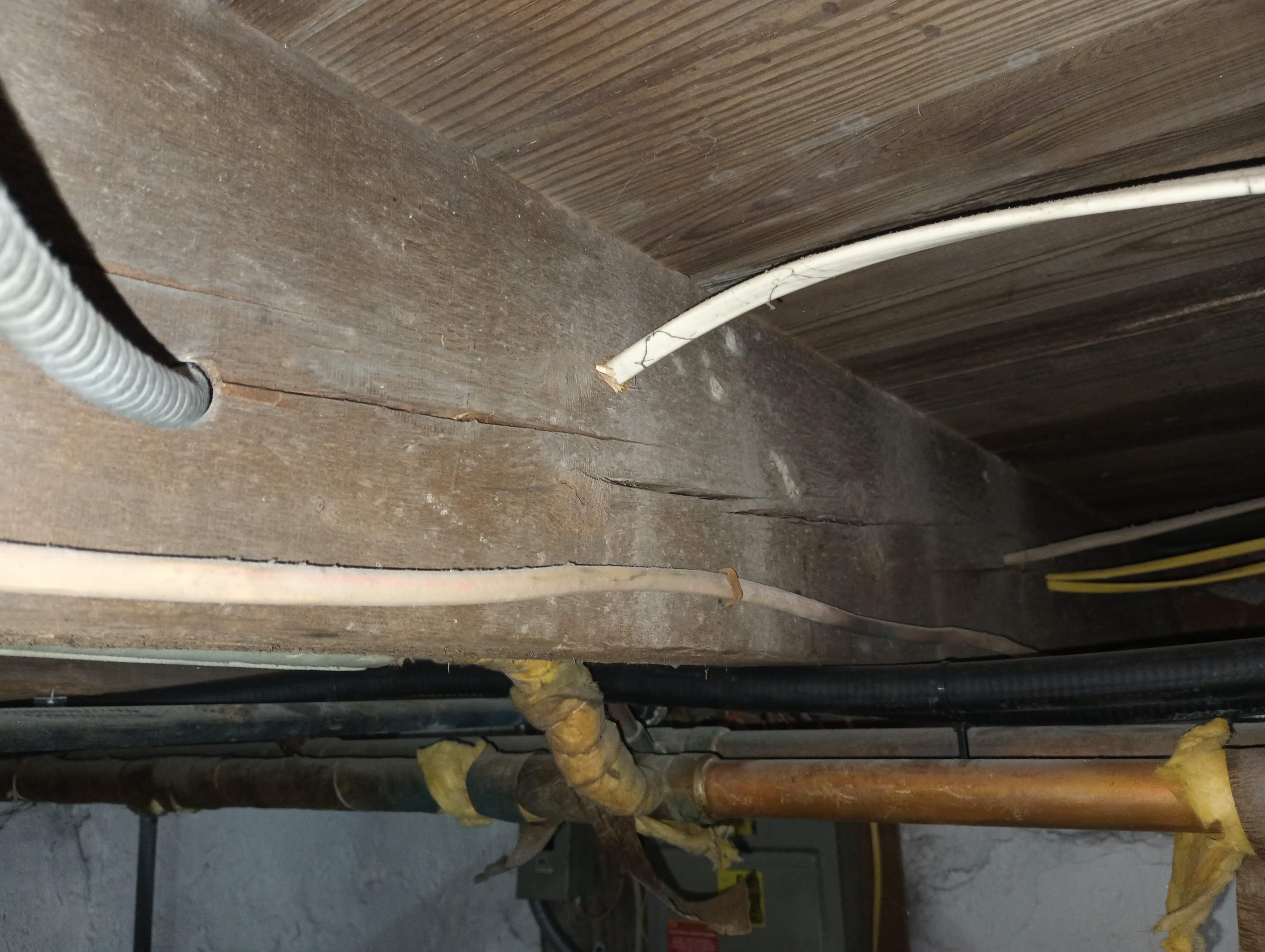 basement How should I address lengthwise cracks and other issues in