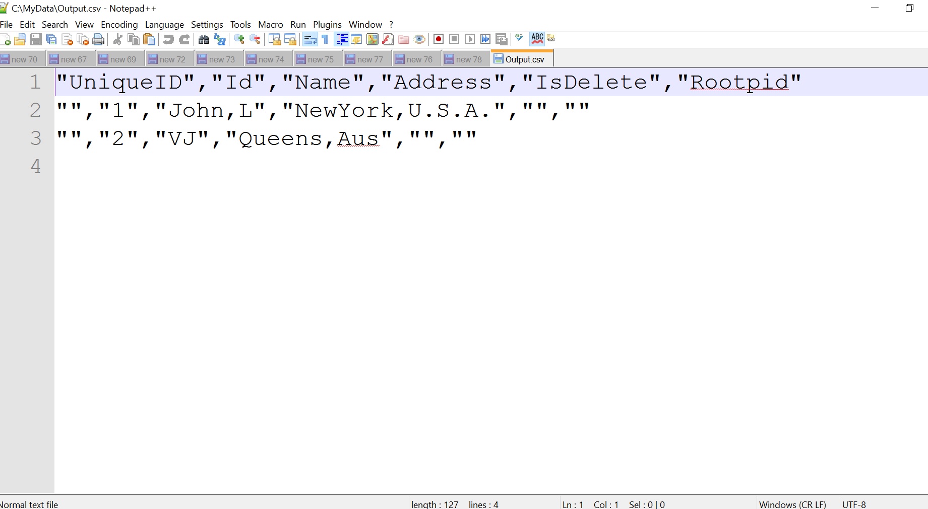 java How to remove double quotes from a String without shifting data