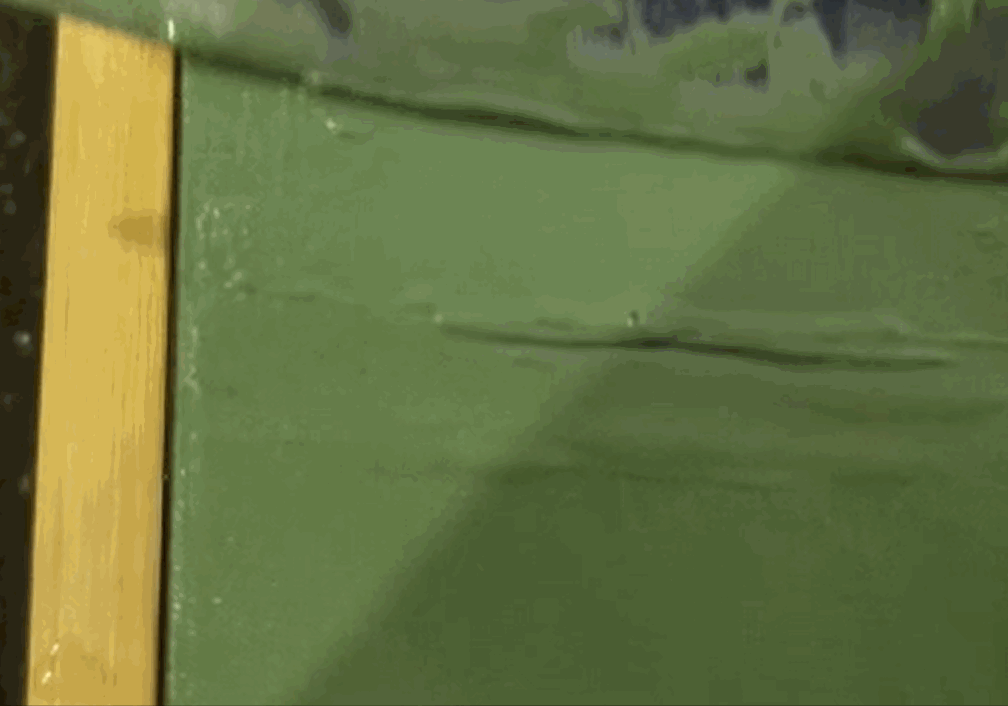 knives Why does a whetstone create old paint like substance