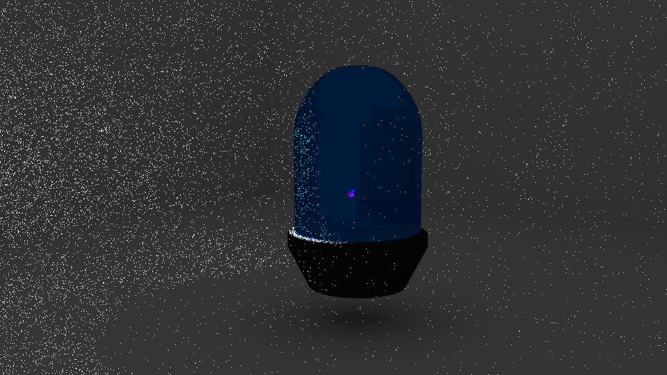 Cycles fireflies with police lights setup Blender Stack Exchange