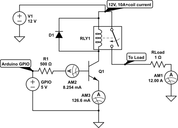 Implementing a spst relay - Electrical Engineering Stack Exchange