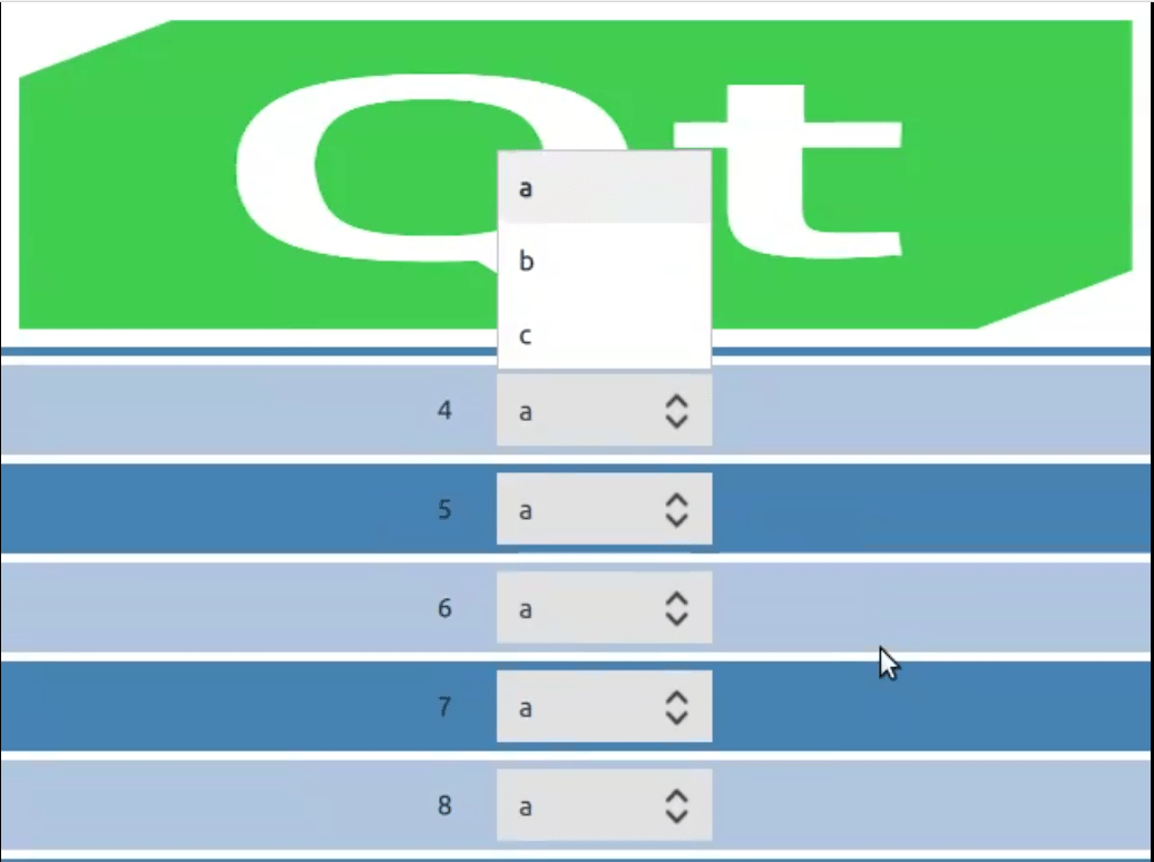 qt Qml Combobox not closing when delegate of the listview goes out of
