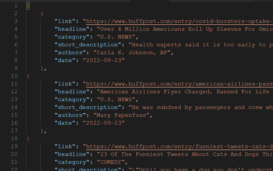 Reformatting and editing too large JSON file Stack Overflow