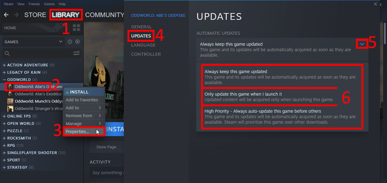 Is it possible to entirely disable updates for a game on Steam 