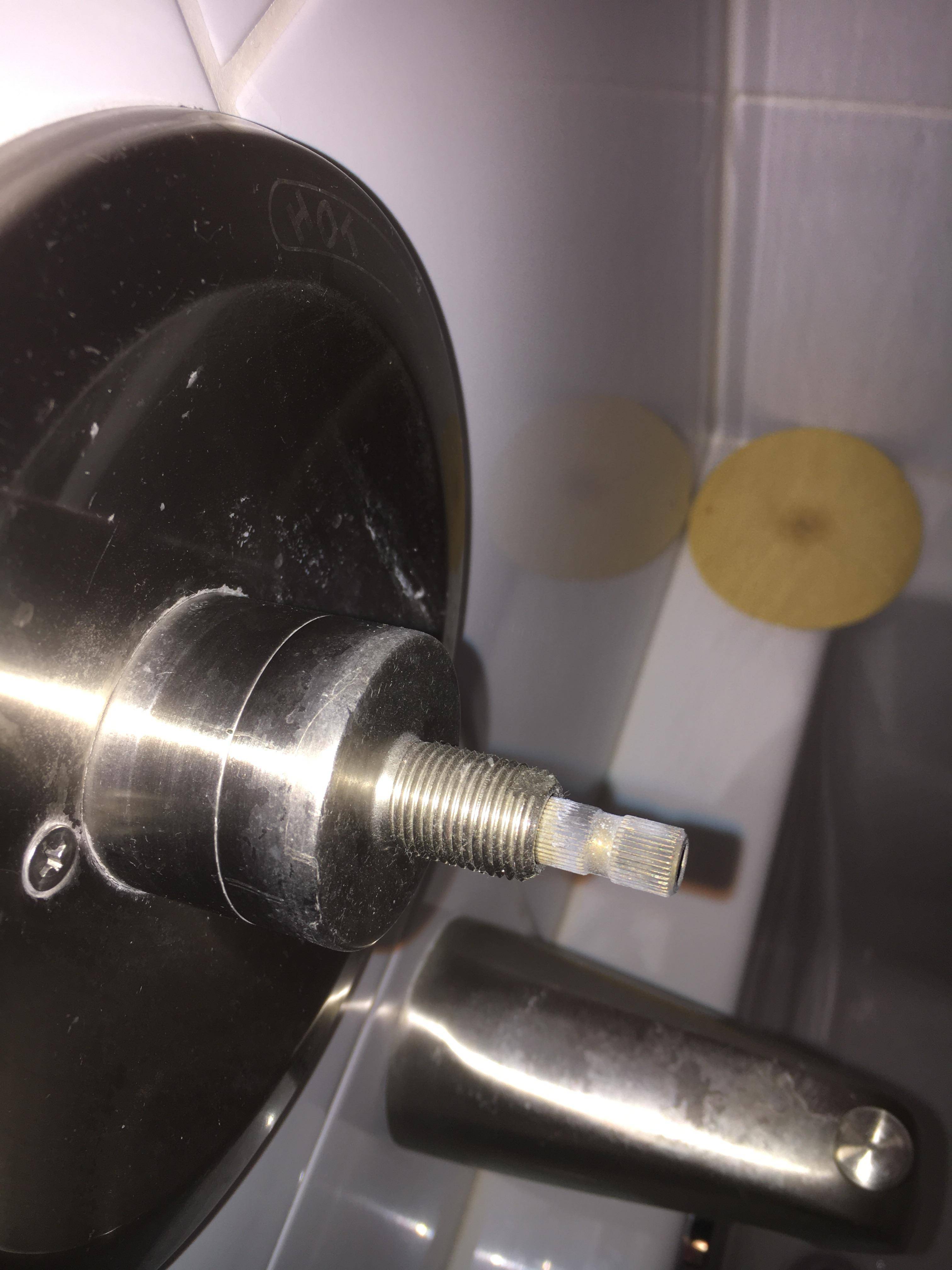 Is there a special tool to remove this shower cartridge cover? - Home