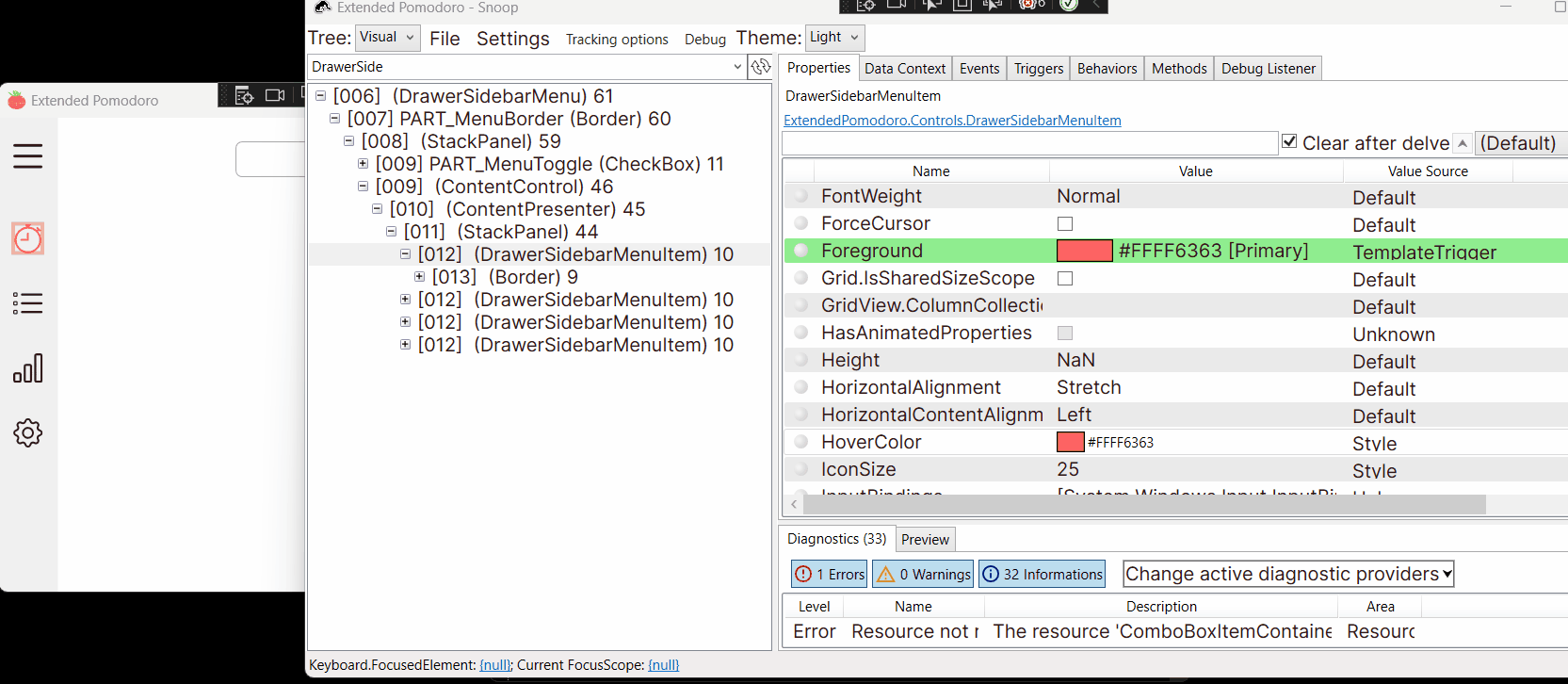 xaml Trigger's Setter only fires once in WPF Stack Overflow