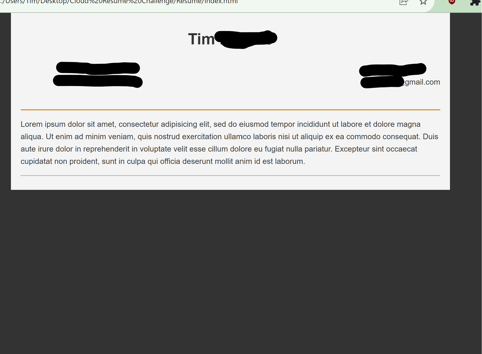 css HTML list items on left and right of page, on same lines