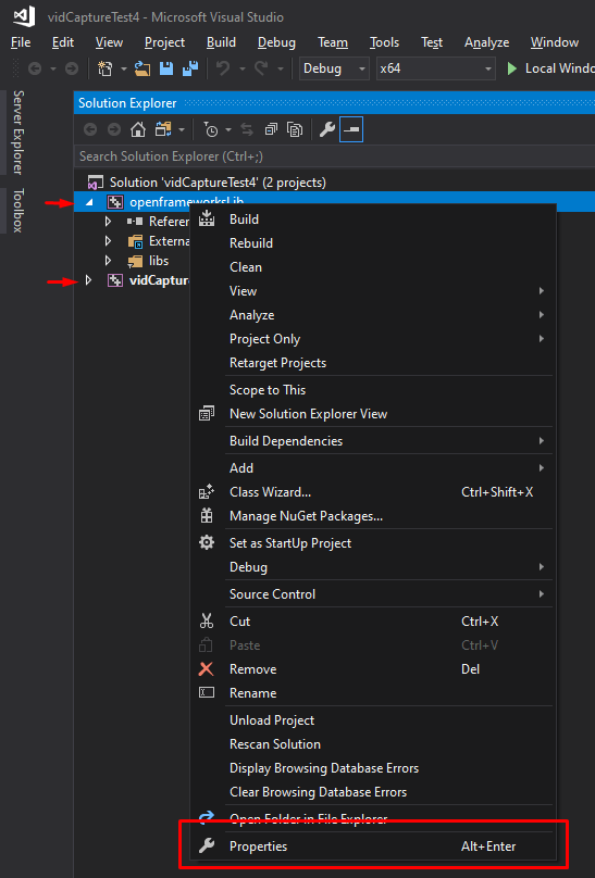 c++ Visual Studio 2017 build tools for v142 cannot be found error