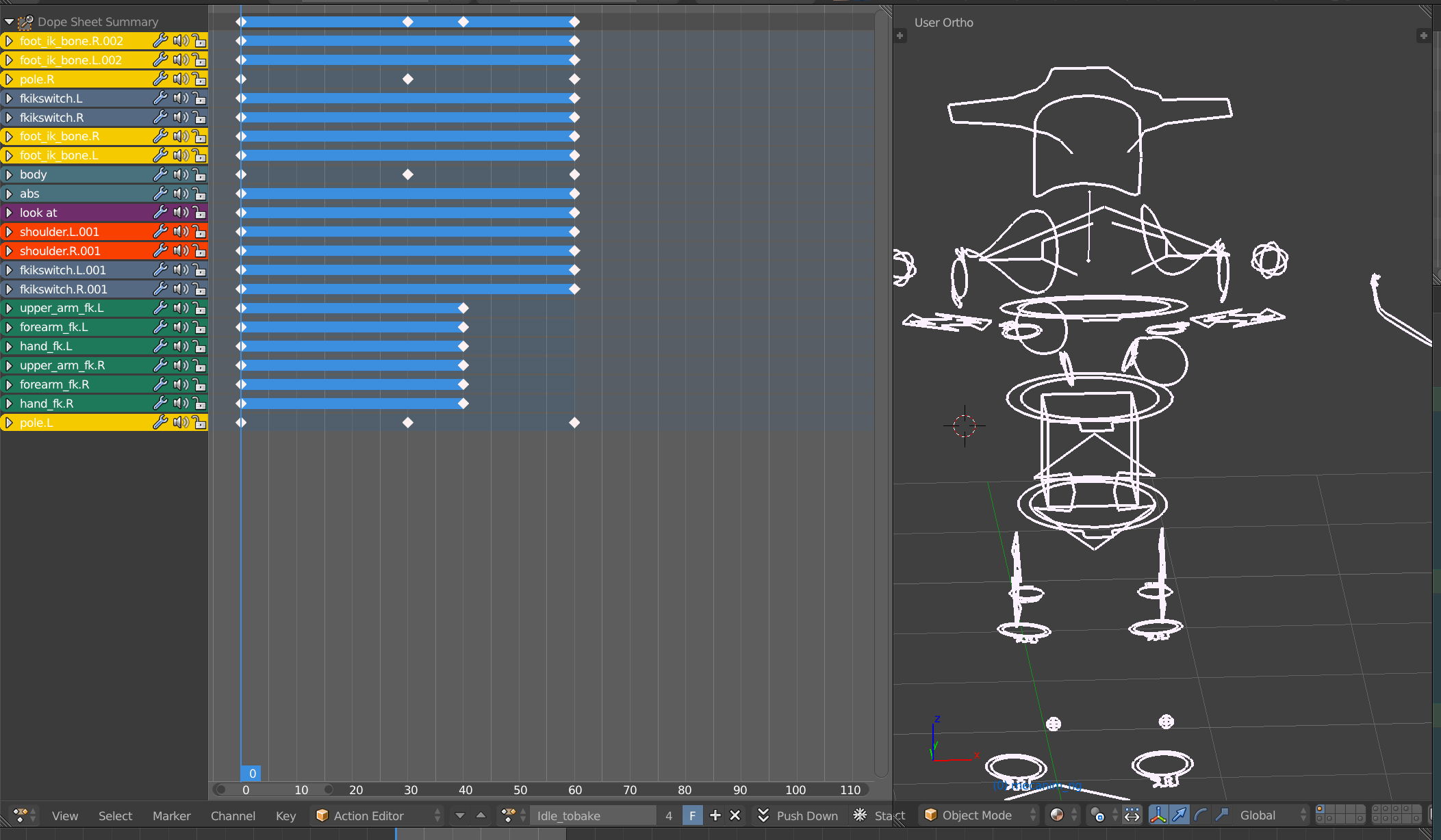 fcurves Graph Editor does not show any keyframes Blender Stack Exchange