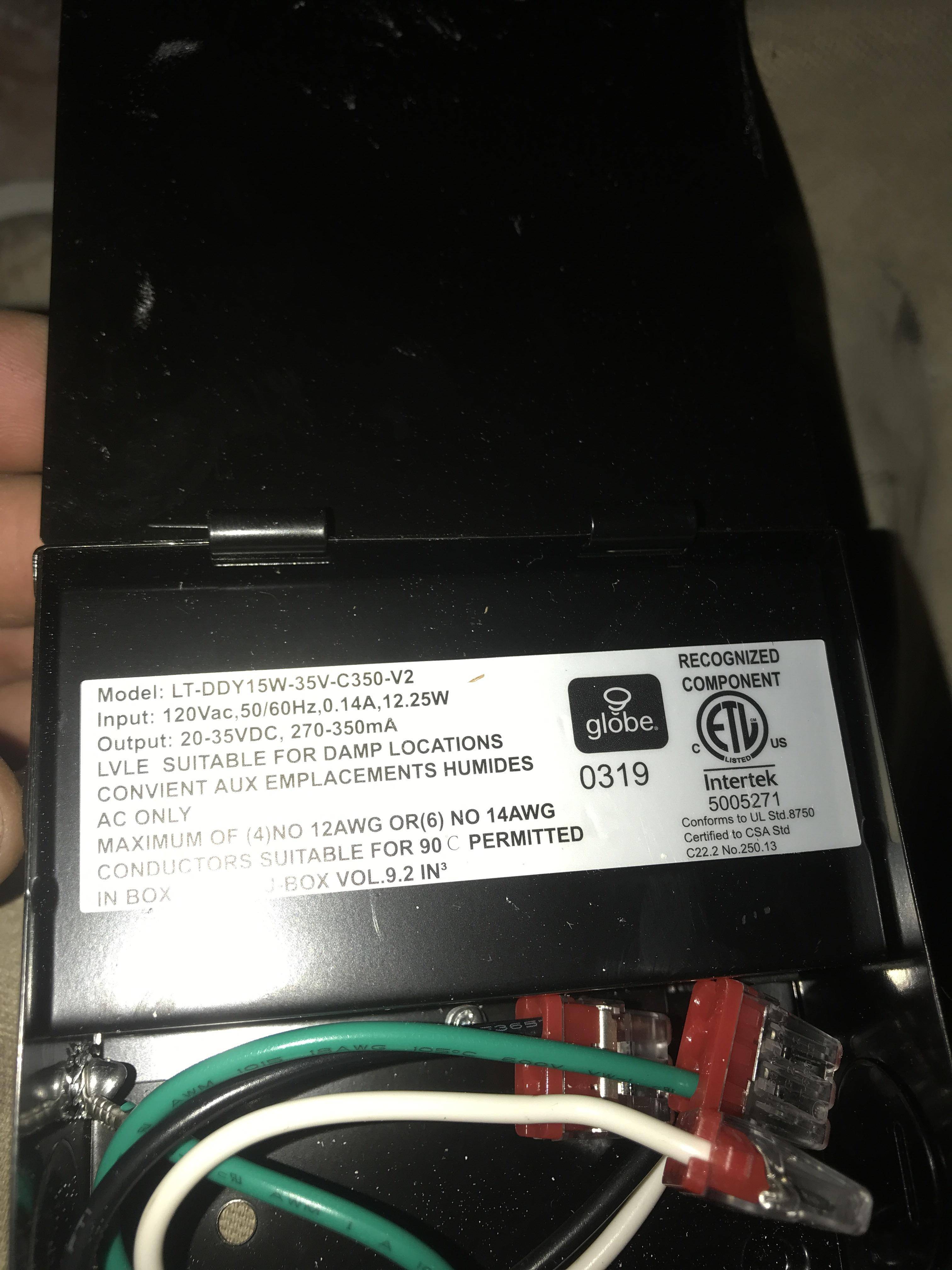 electrical How many LED lights on this 15 amp breaker? Home