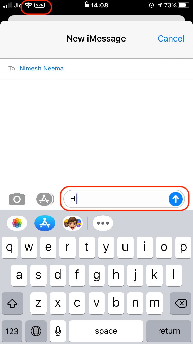 iphone - Force Messages to use SMS for specific contact rather 
