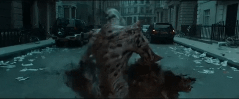 hellboy - How is the damaged road restored to normal? - Science 