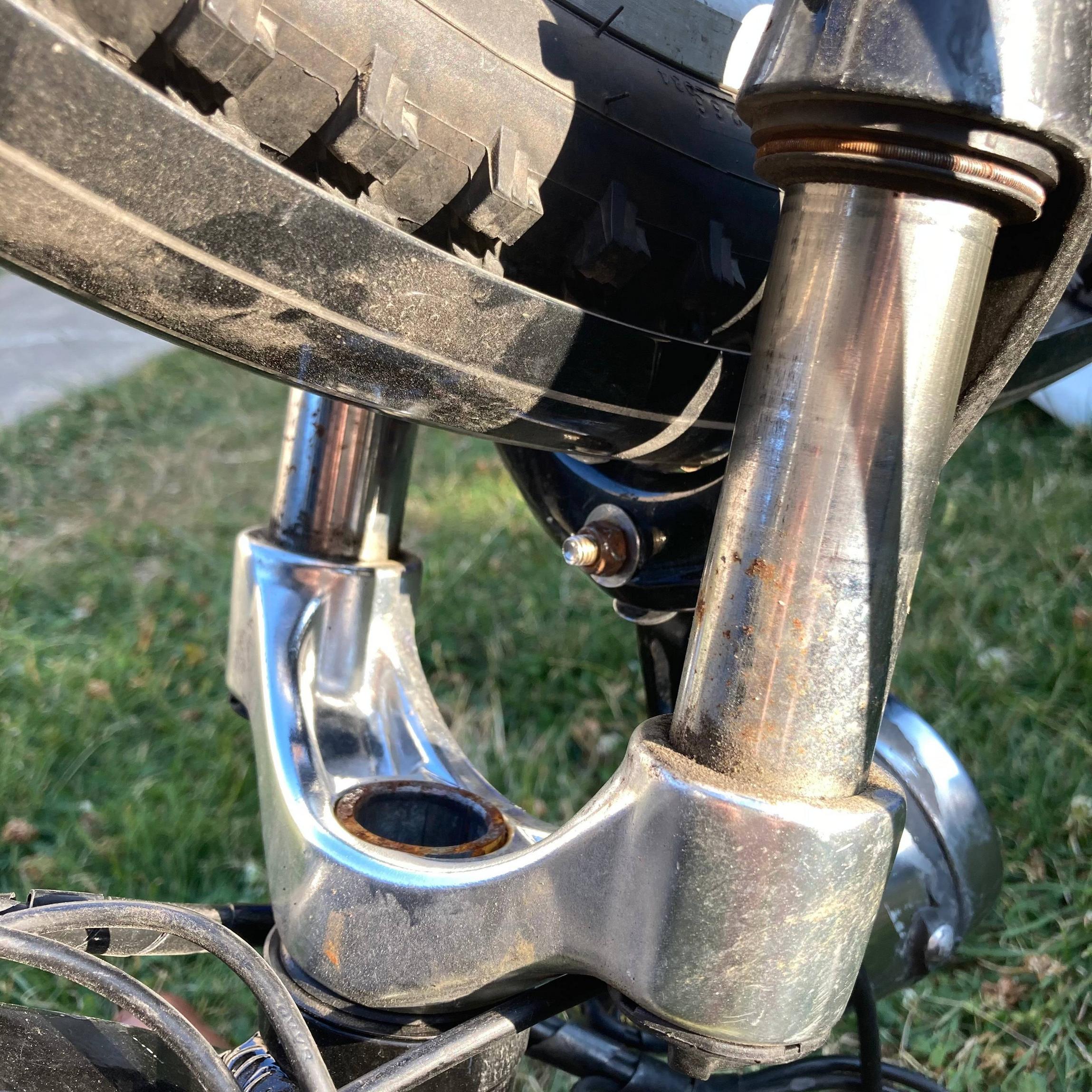 Front brake causes violent shudder - Bicycles Stack Exchange