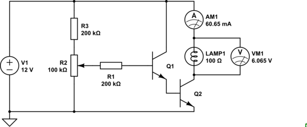 power - Darlington pair problem - Electrical Engineering Stack Exchange