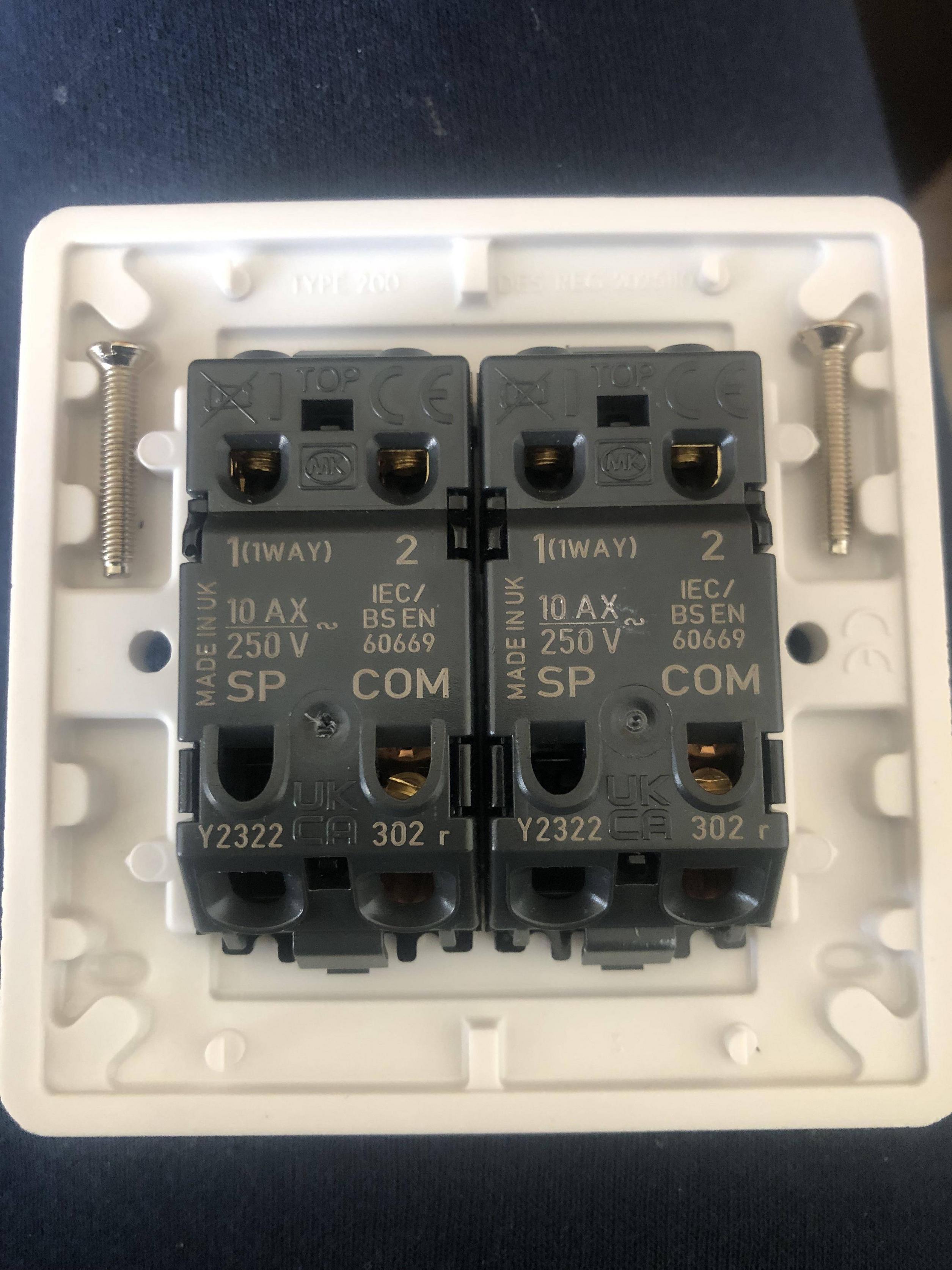 uk - How do I wire a a new light switch to old wiring? - Home