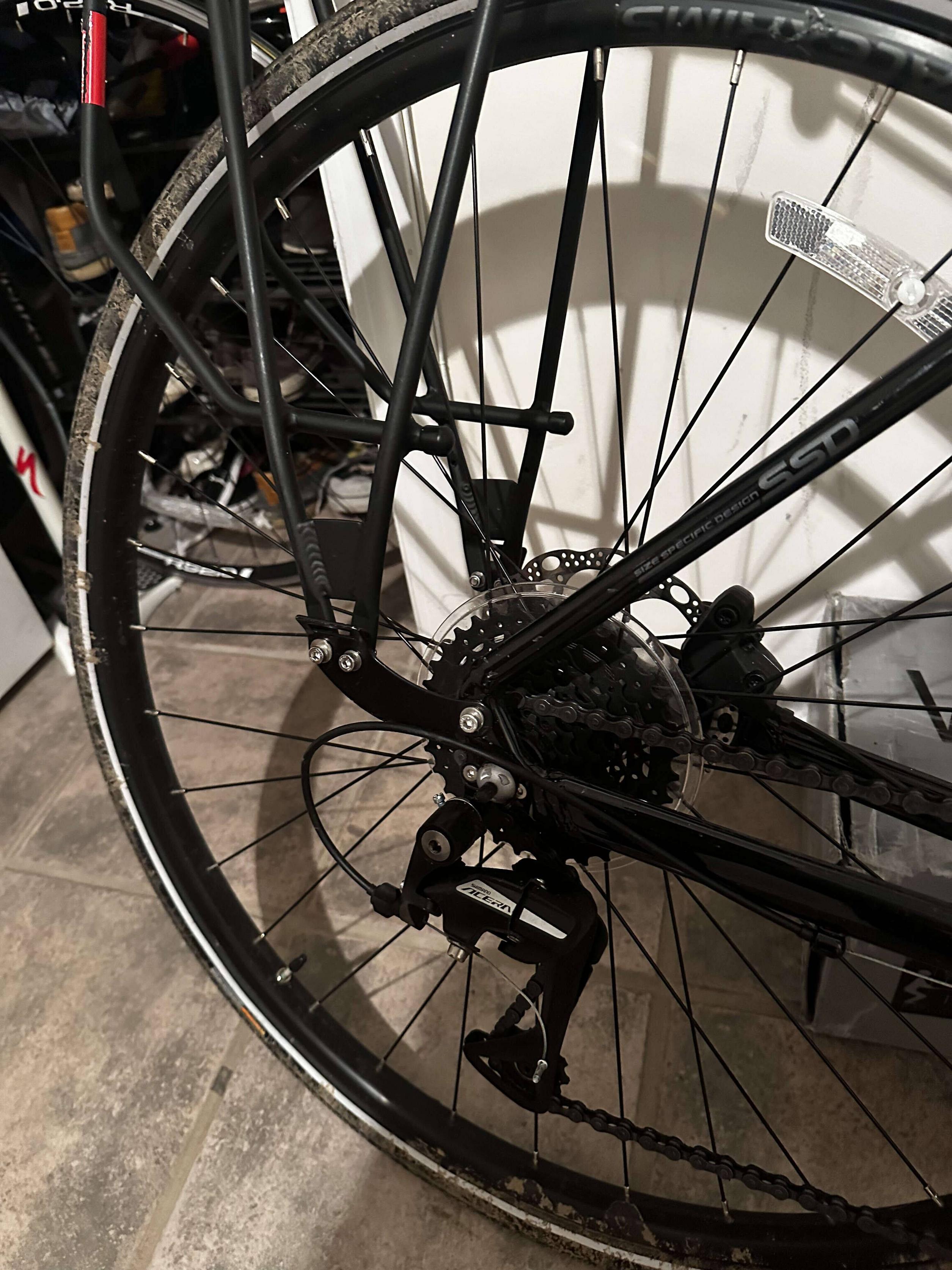 commuter Attaching rear fenders to a bike without eyelets Bicycles