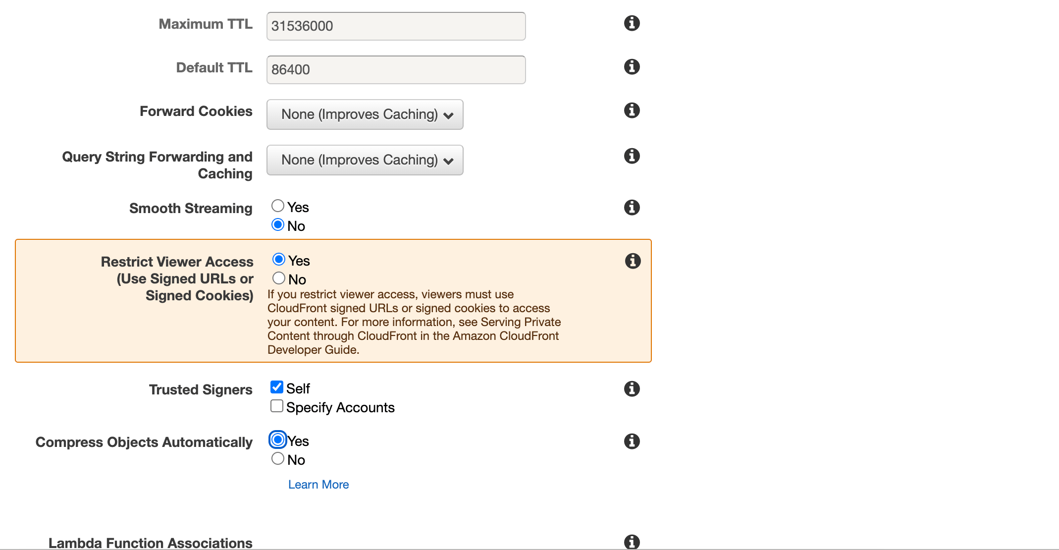 node.js Why does AWS cloudfront return Access denied even though the