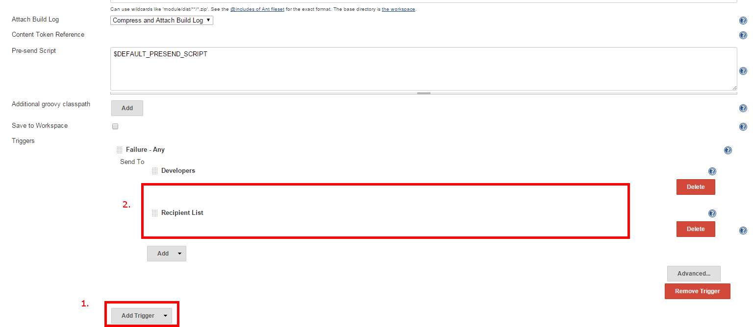 Jenkins emailext plugin not sending mail Stack Overflow