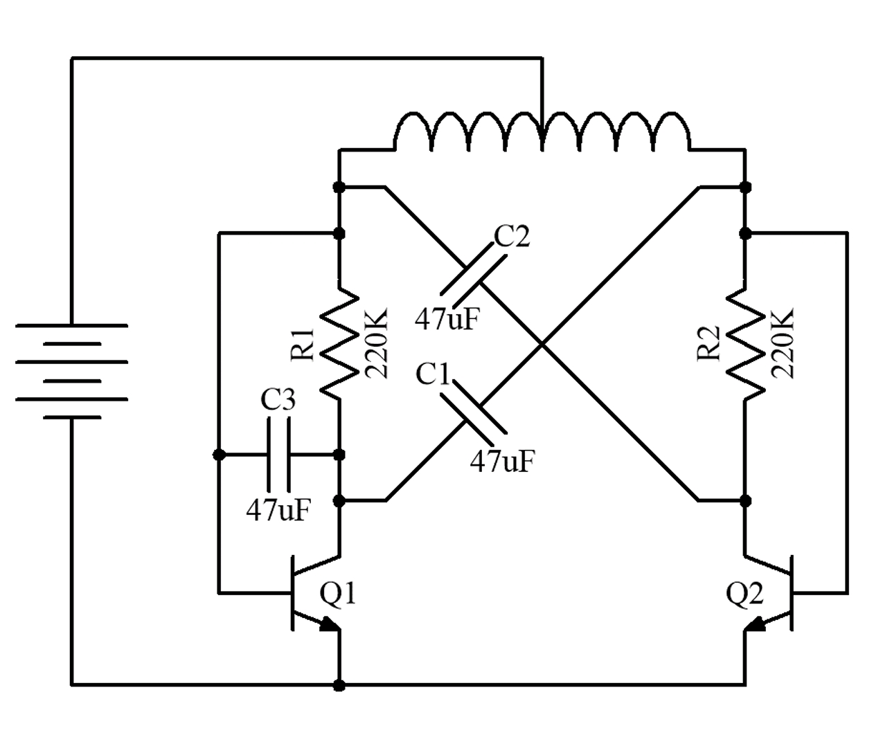 inductor Don't understand a symbol in this circuit Electrical