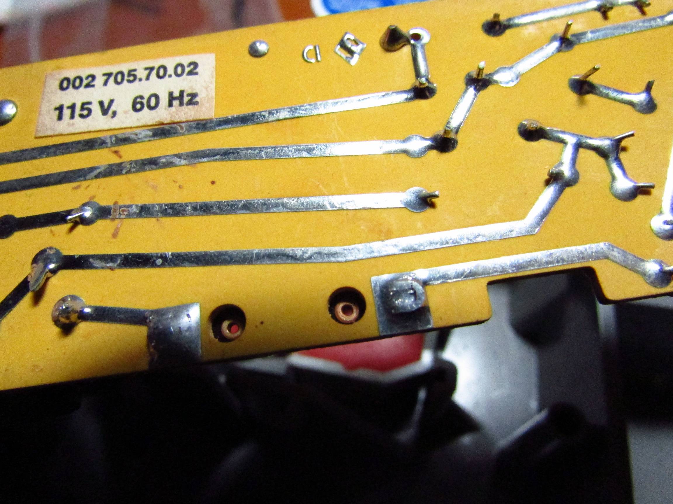 resistors Troubleshooting Power Issue in Bernina 290 Foot Pedal