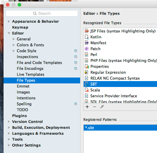 Disabling analysis build.sbt in IntelliJ Scala plugin Stack Overflow