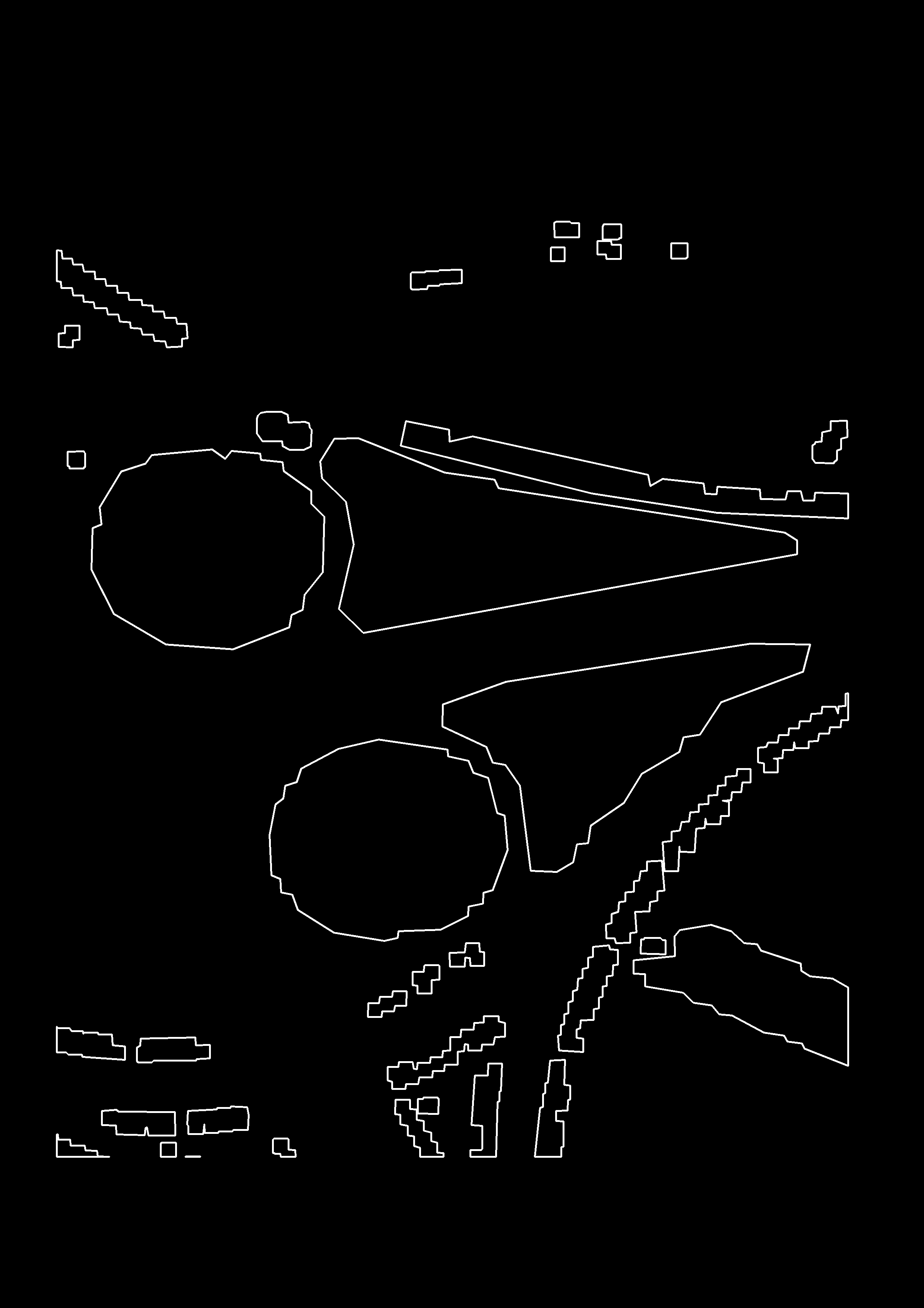 python OpenCV, cv2.approxPolyDP() Draws double lines on closed