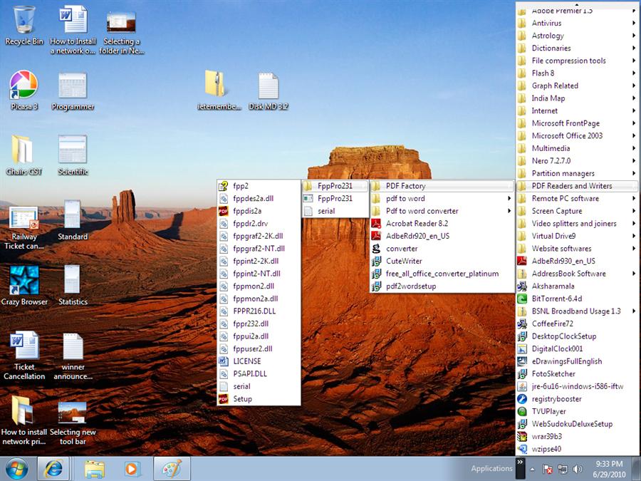 tools How to create Windows like taskbar toolbar to access desired