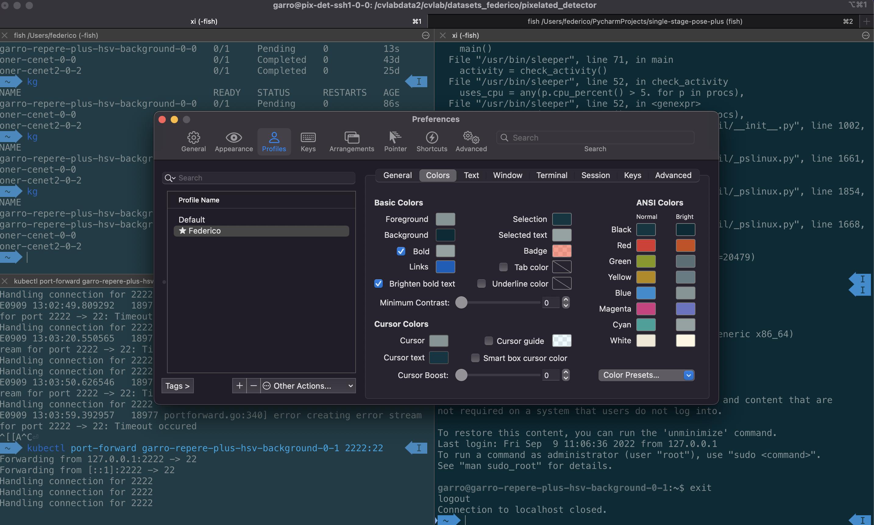 Upgraded my macOS to Monterrey 12.5.1 and now the vim colors are