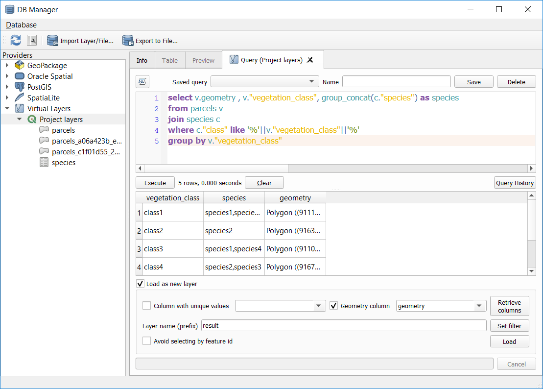 QGIS table join issue W3schools sql tutorial sql joins
