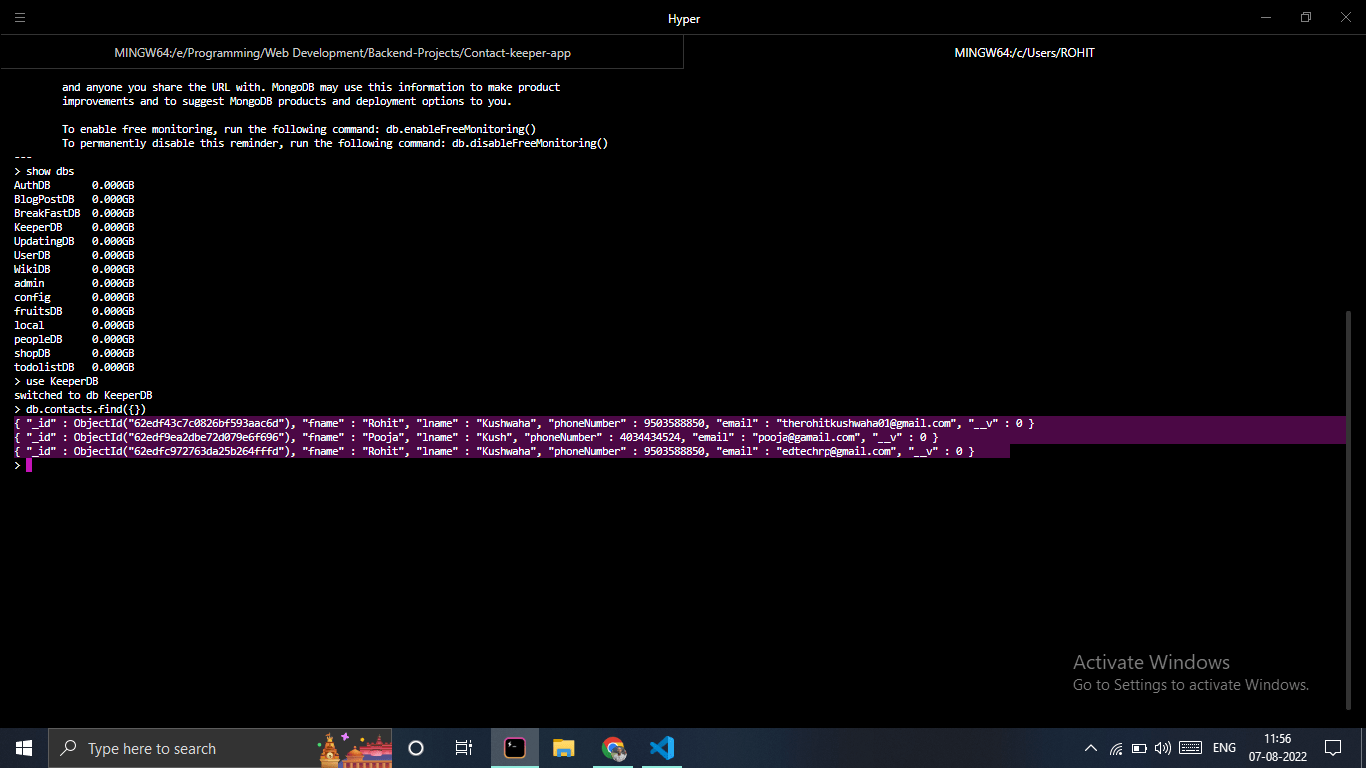 node.js How to render multiple data on Ejs template file from MongoDB