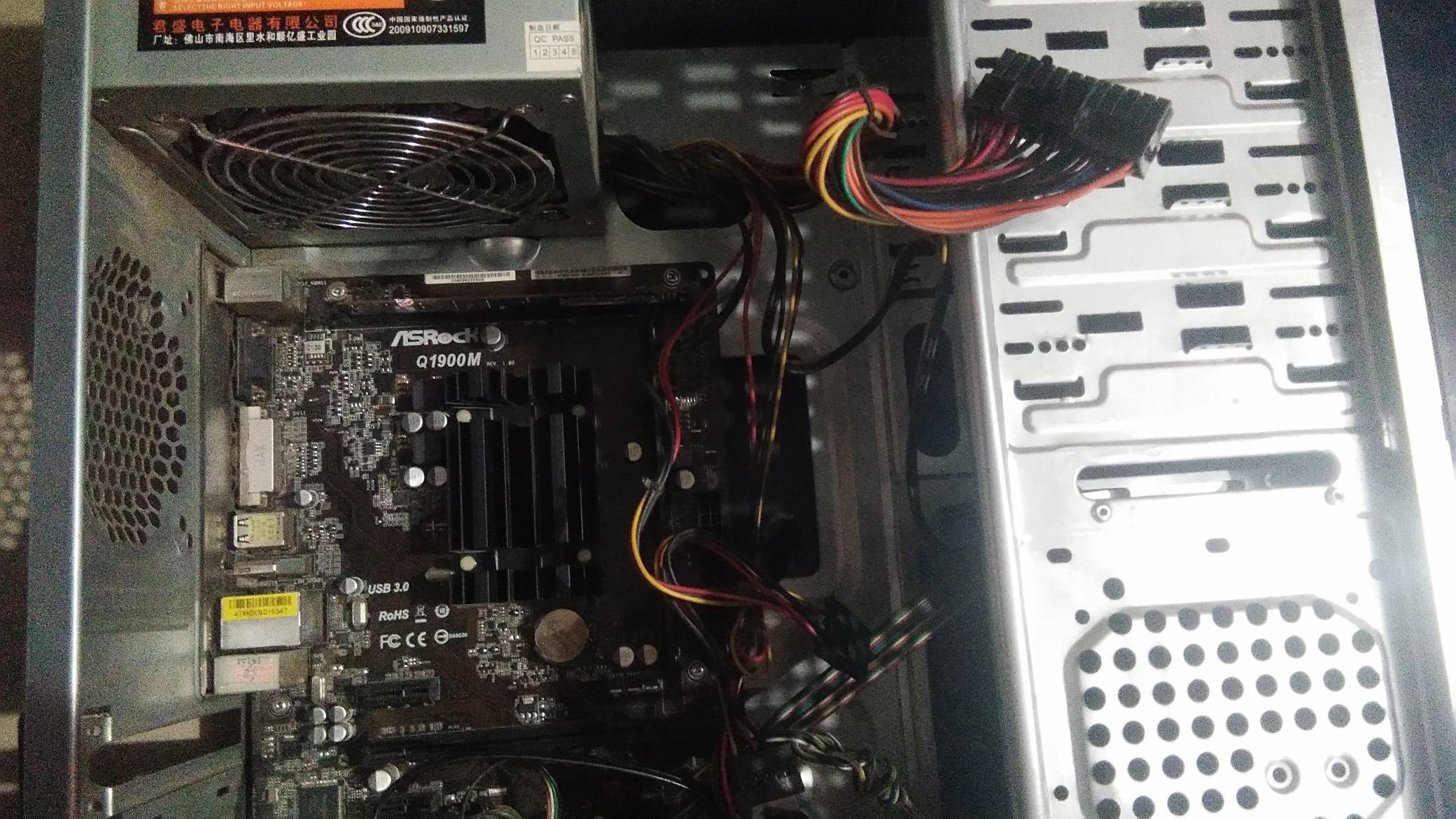 Computer won't boot into BIOS after I had used hairdryer to clean the