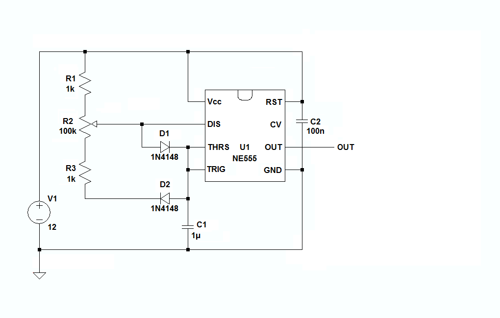 diodes A simple pulse generator Electrical Engineering Stack Exchange