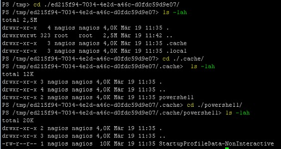 server Powershell constantly creates folder in /tmp Ask Ubuntu