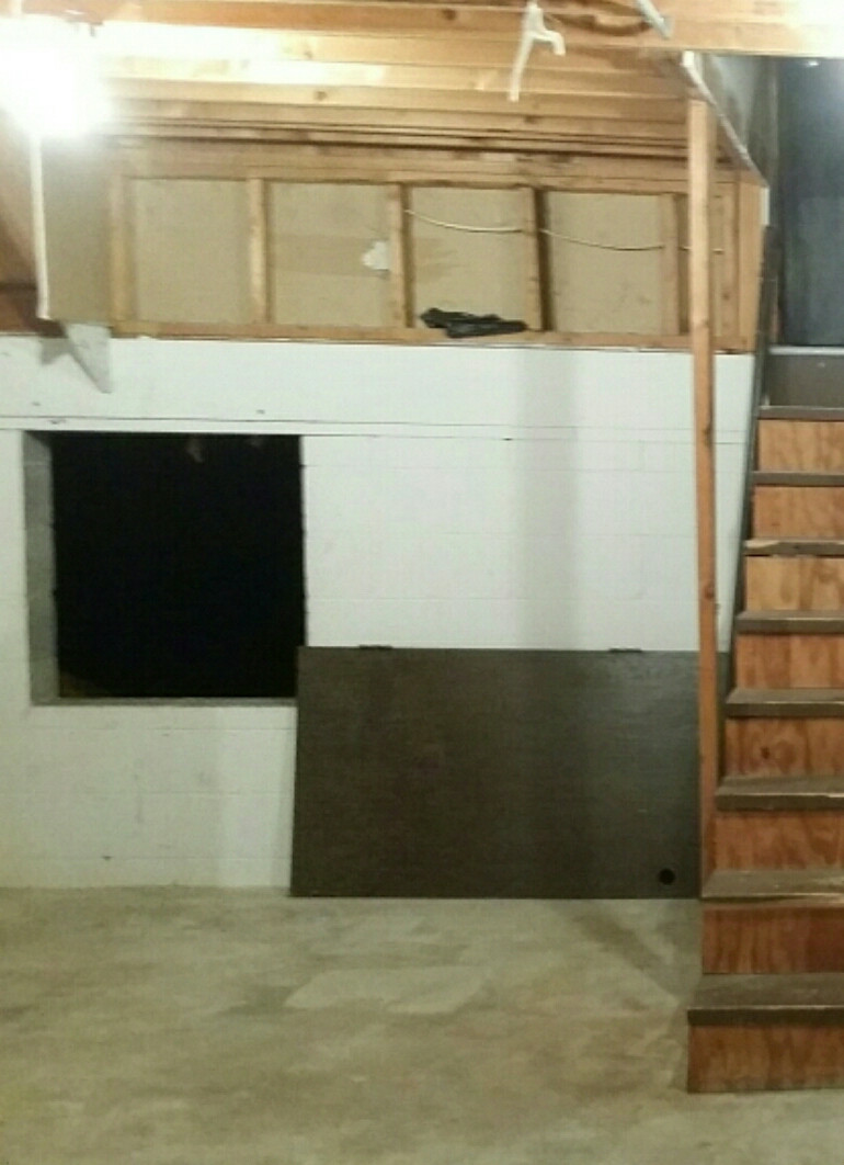 Why is there a hole in my basement wall? Home Improvement Stack Exchange