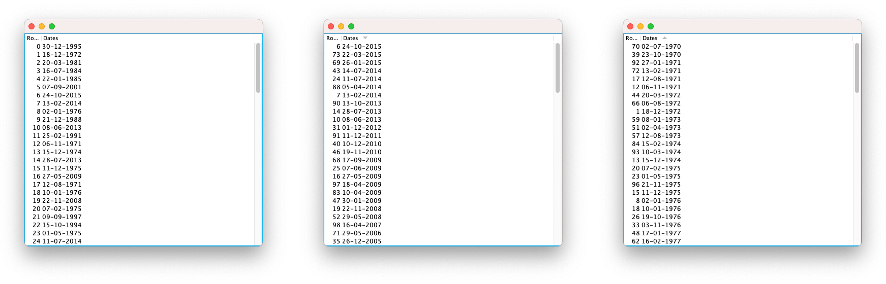 java How to sort dates in a column in a JTable? Stack Overflow