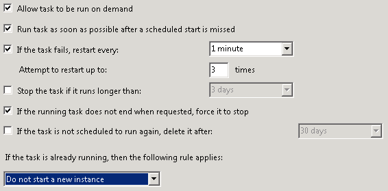 windows Task Scheduler repeat task not triggering Super User