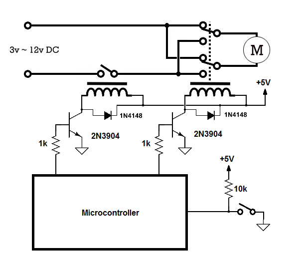 Controlador de motor de CC bidireccional - Electronica