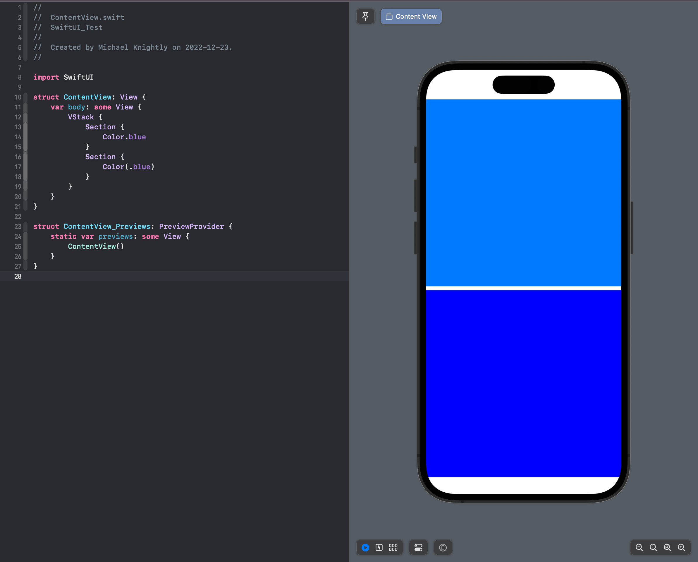 xcode Difference between Color.colorName and Color(.colorName