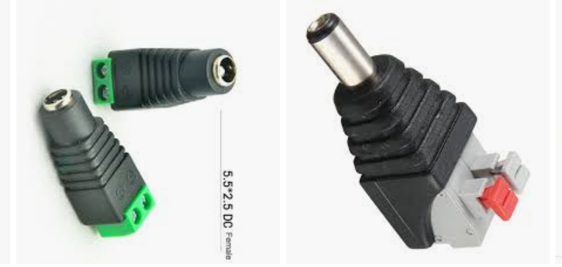 Power connectors: 2.1mm and 2.5mm, 1.35 and 1.7mm - Electrical