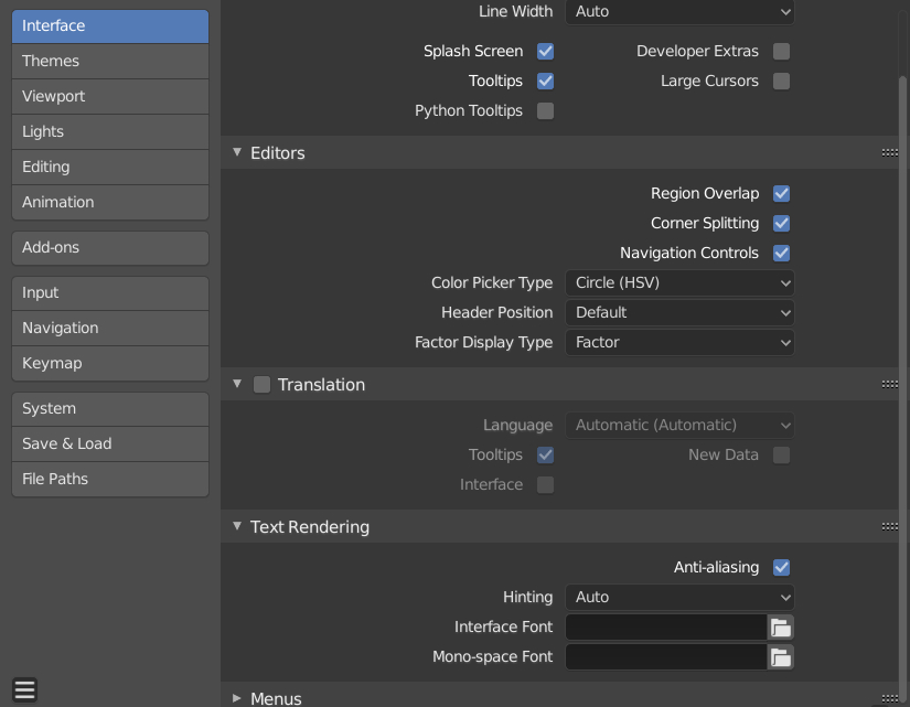 interface The filename in Chinese can not be display in Blender 2.8