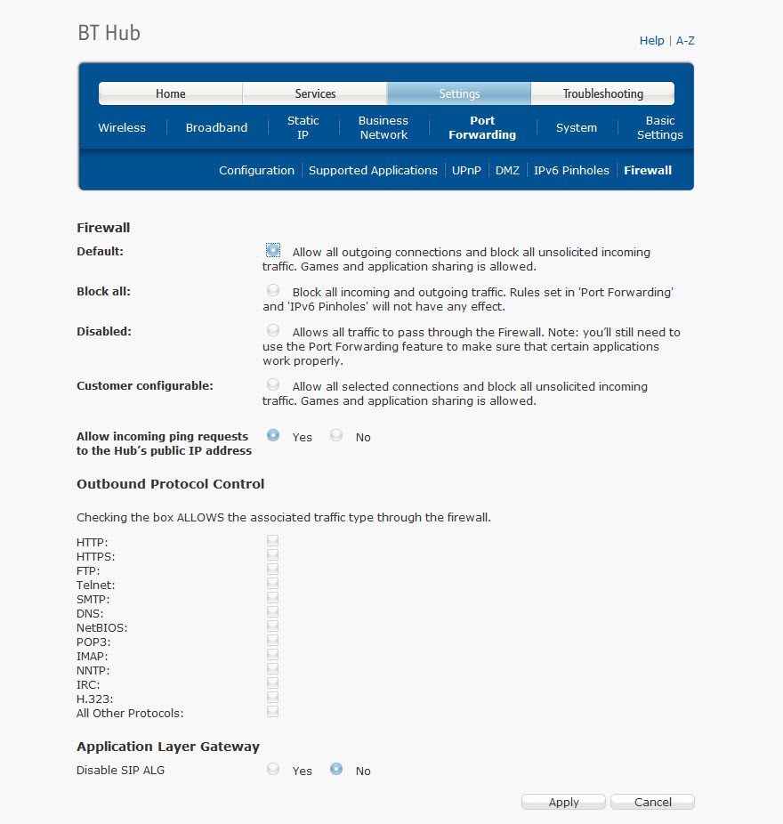 firewall - If block all incoming traffic and disable UPnP can I still