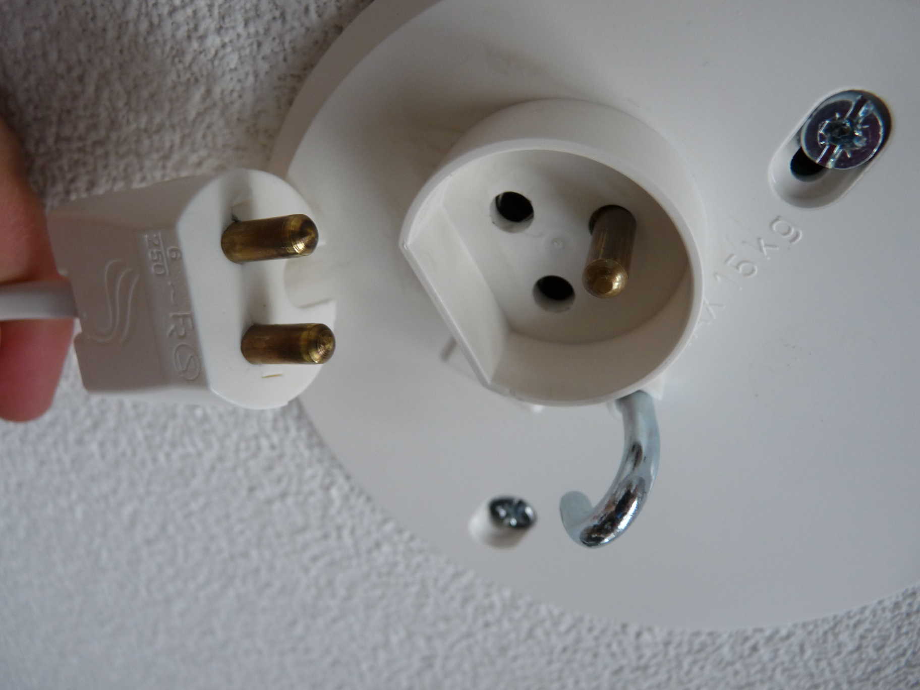 plug - What is the name of this AC power outlet? - Electrical