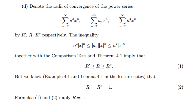 How To Find Radius Of Convergence Of Power Series slideshare