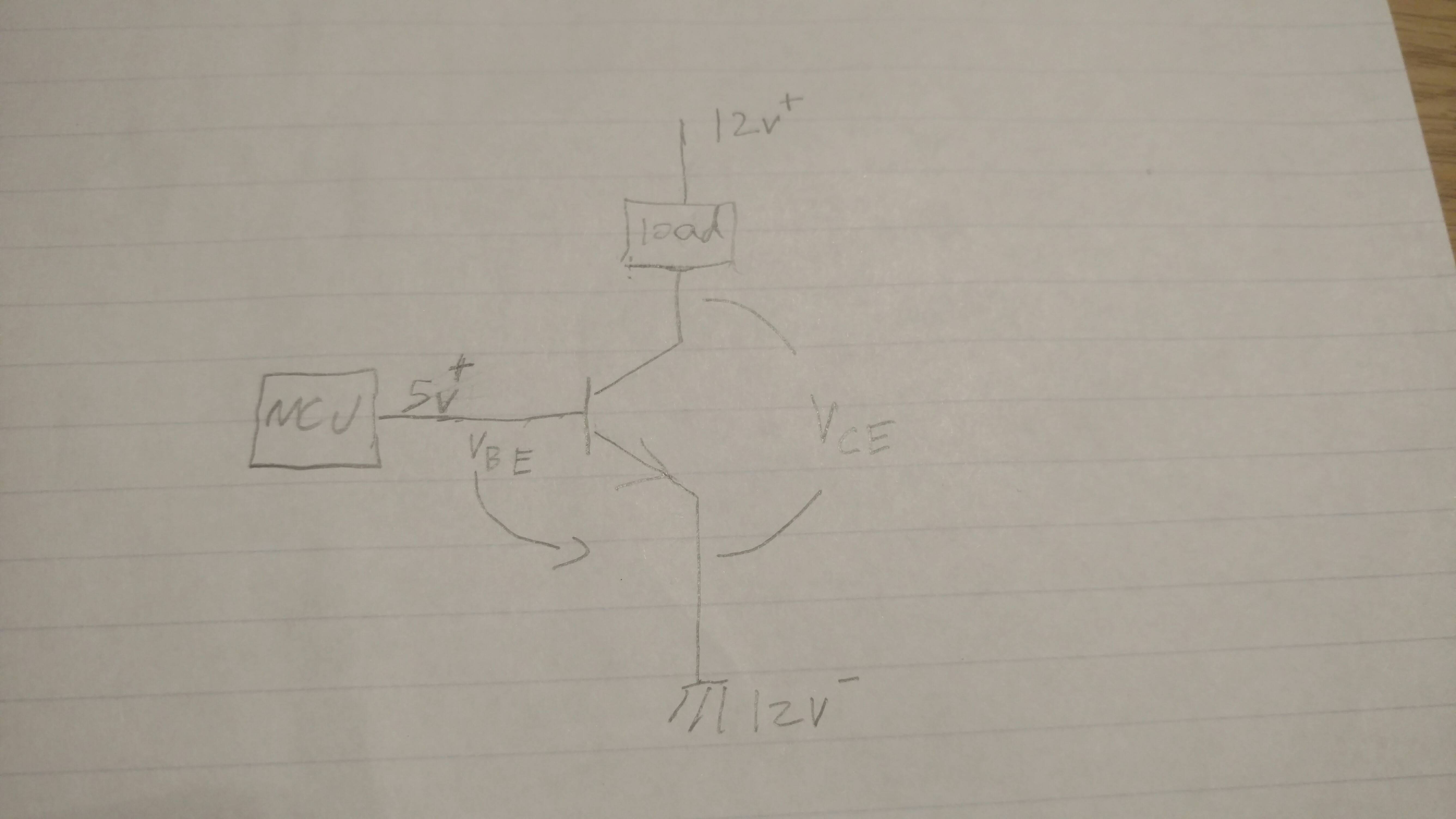 transistors NPN BJT Vbe & Vce Using one ground? Electrical Engineering Stack Exchange
