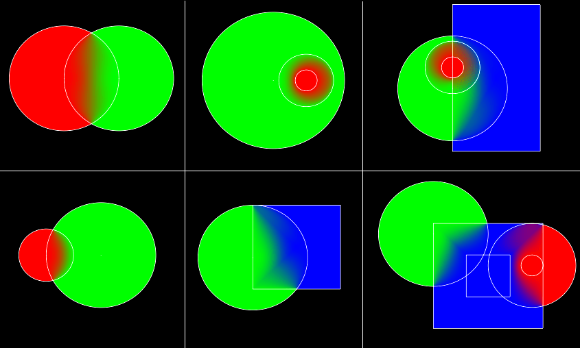 opengl Local shape color blending Game Development Stack Exchange